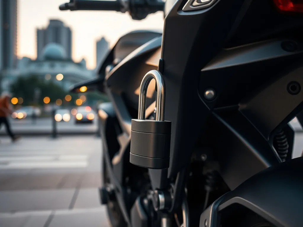 Jak zabezpieczyć motocykl przed kradzieżą?